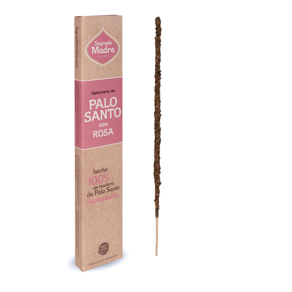 Incienso de Palo Santo con Rosas